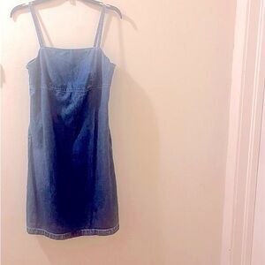 Gap Denim Midi Halter Dress-Size 6